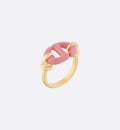 18K Dior Pink Heart Ring